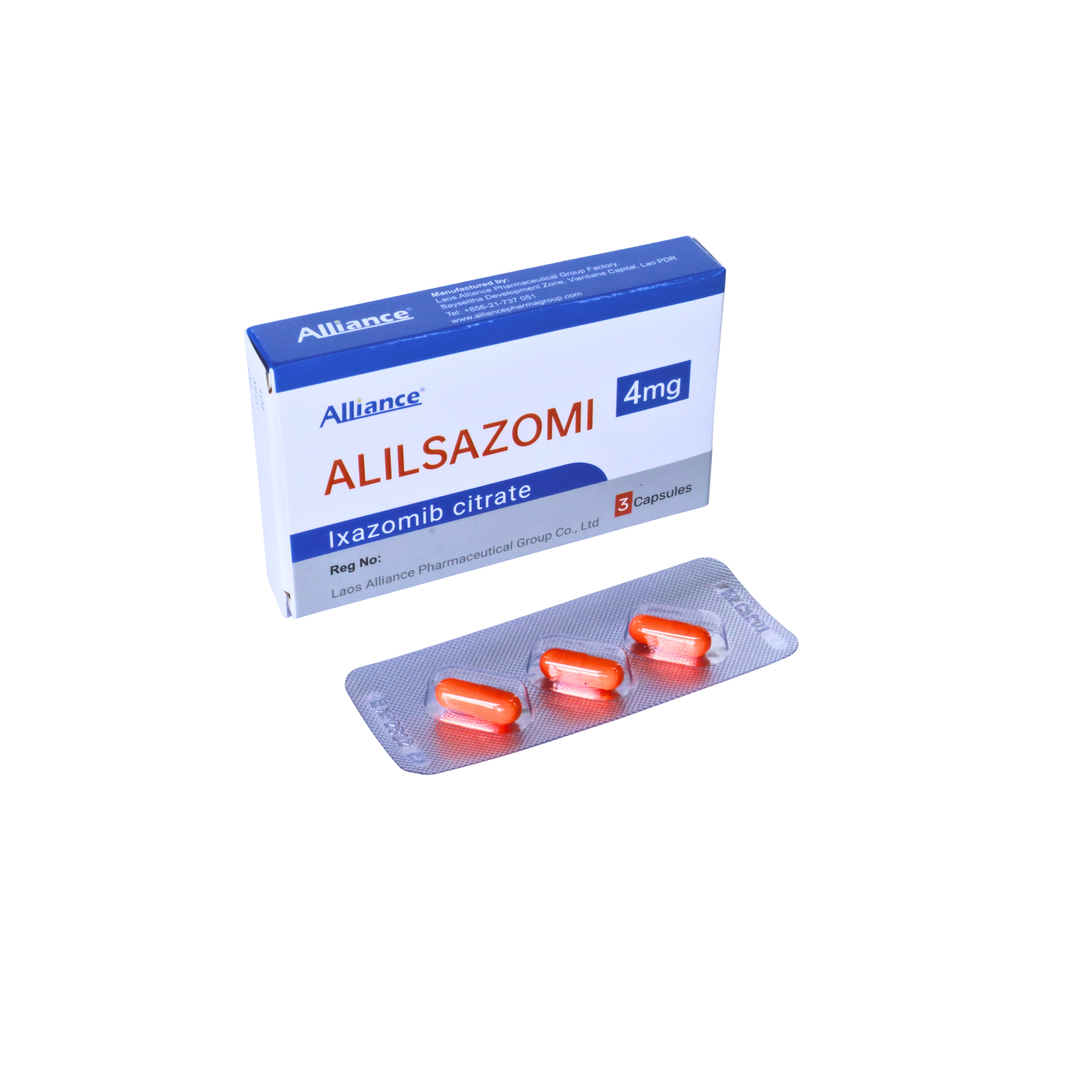 枸橼酸伊沙佐米Ixazomib Citrate 4mg