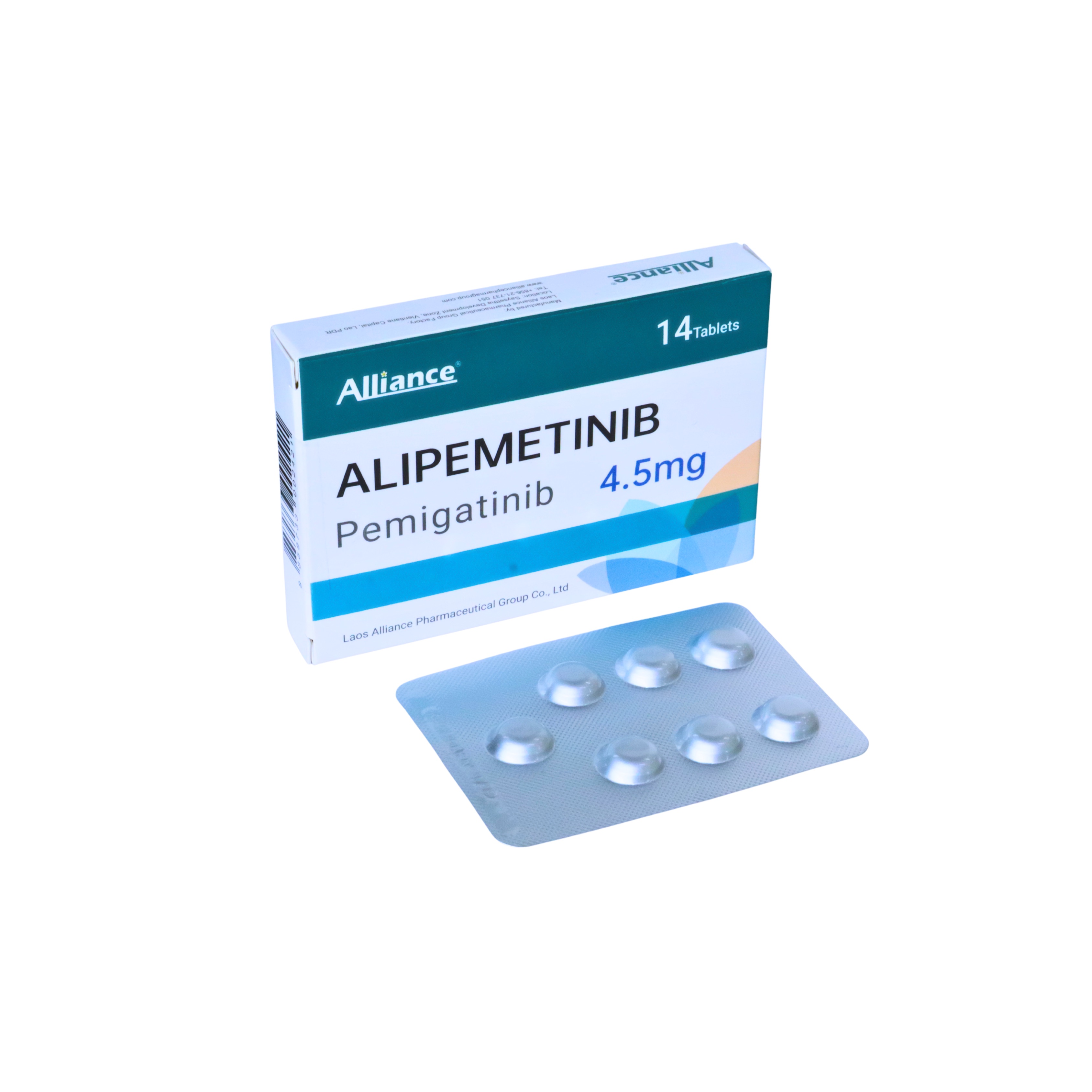 佩米替尼Pemigatinib 4.5mg