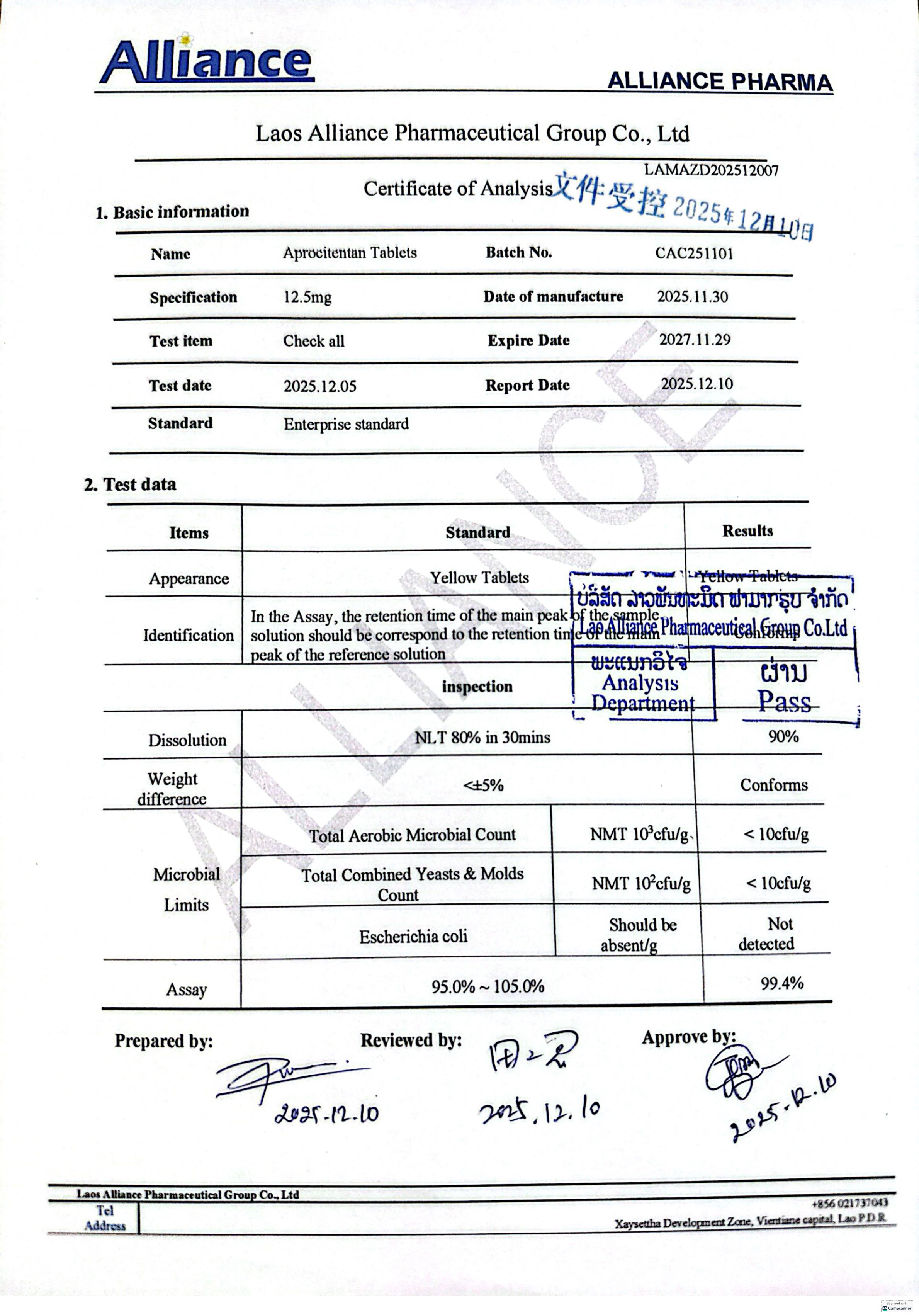阿昔替尼ALIAXITINIB