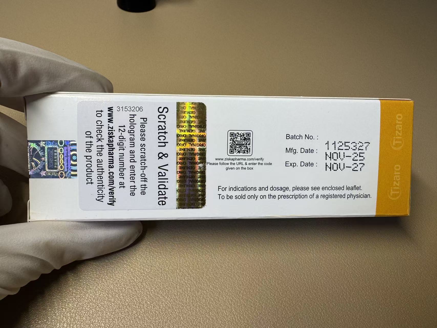 替西帕肽tizaro-12.5