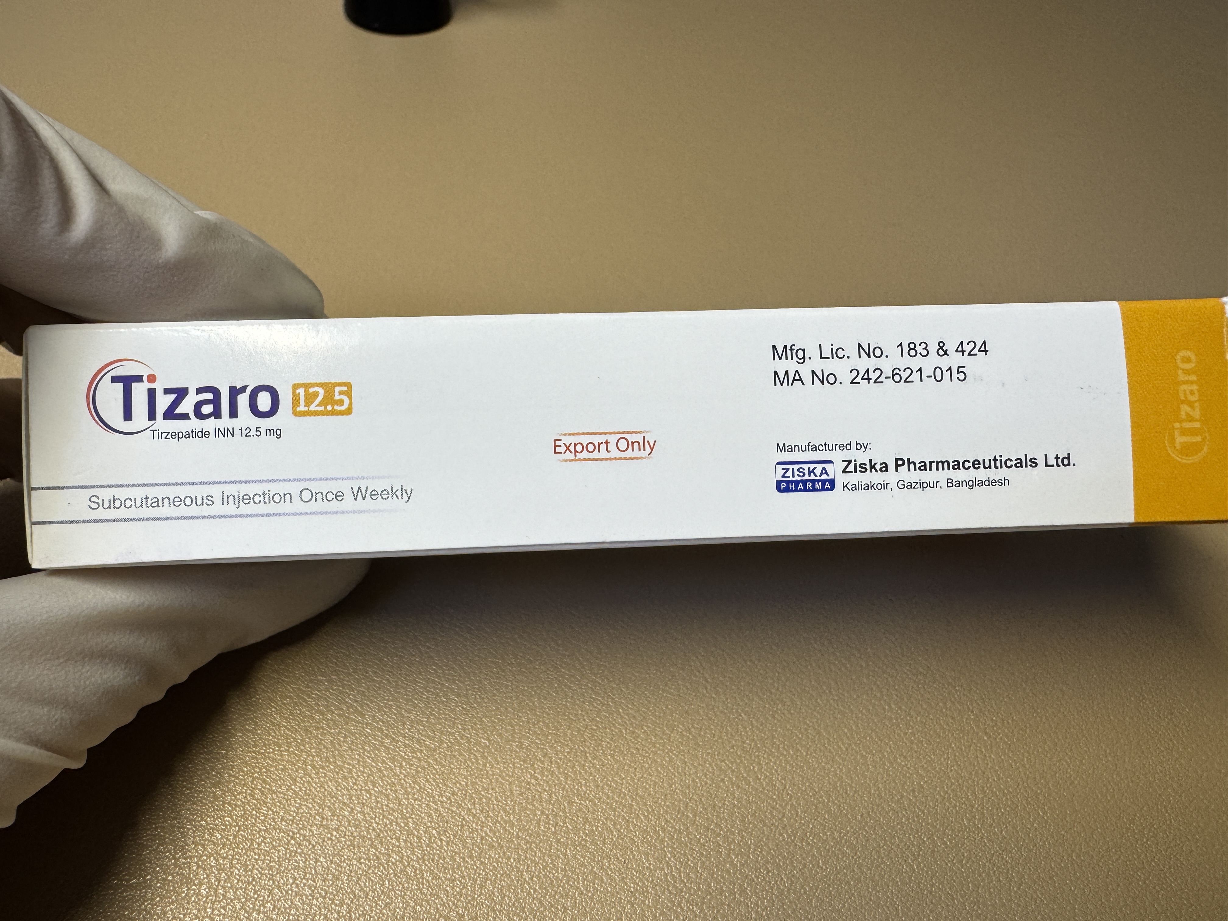 替西帕肽tizaro-12.5