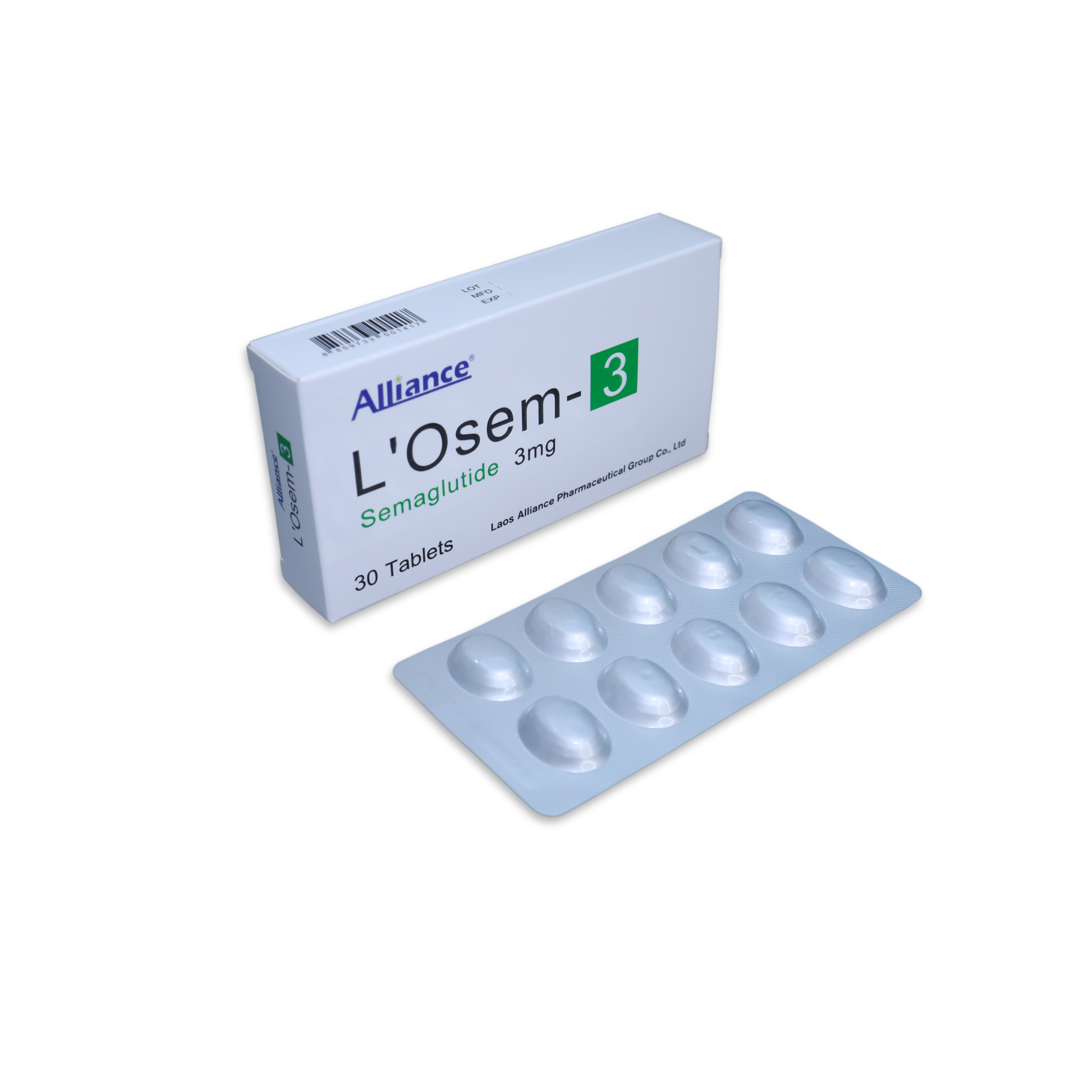 司美格鲁肽3mg L'Osem-3